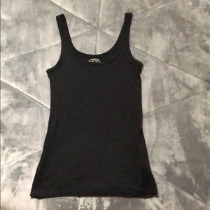So black tank top
